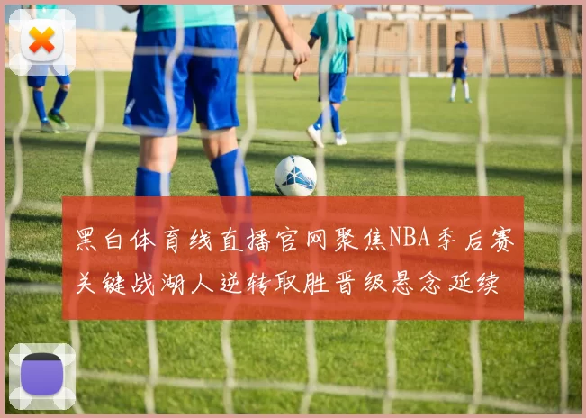黑白体育线直播官网聚焦NBA季后赛关键战湖人逆转取胜晋级悬念延续